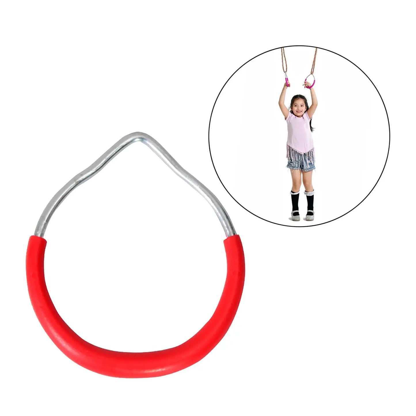 Gym Rings Training Outdoor Gymnastic Swing Rings Climbing Accessories