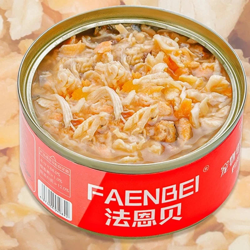 Canned cat white meat snack can cat snacks cat staple food young cat fat 170g cat wet food - AliExpress 15