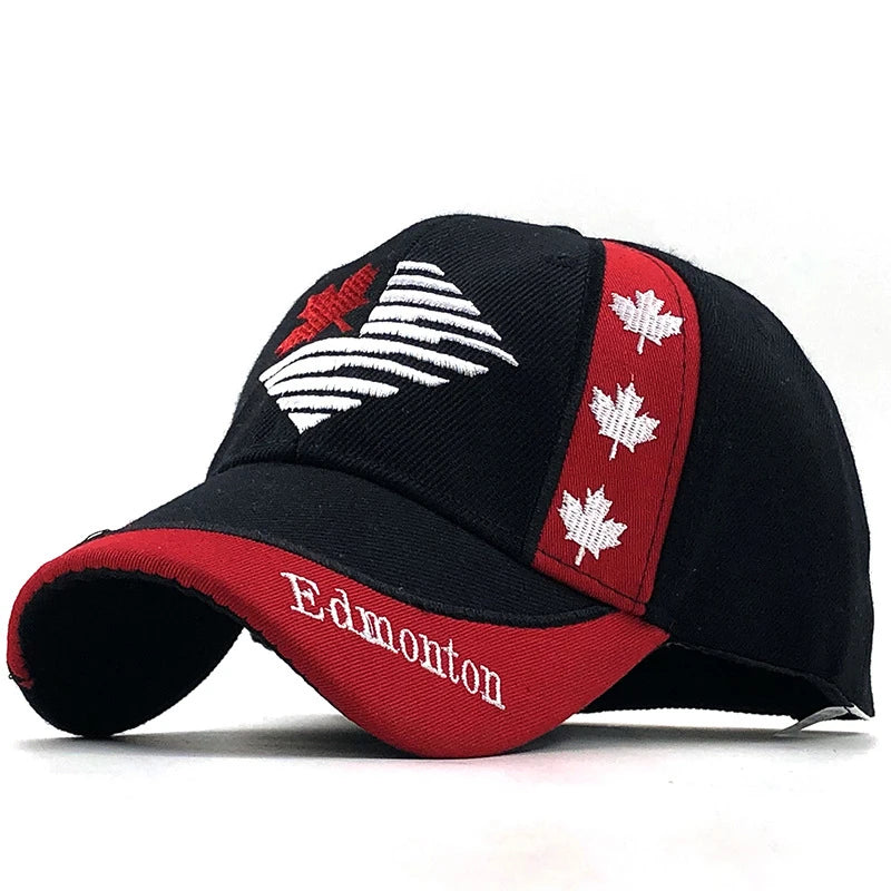 Gorras Brand Canada Flag Men fishing Baseball Cap Of Canada Hat Mens Snapback Bone Adjustable Wonmen Baseball Hat Snapback Hat