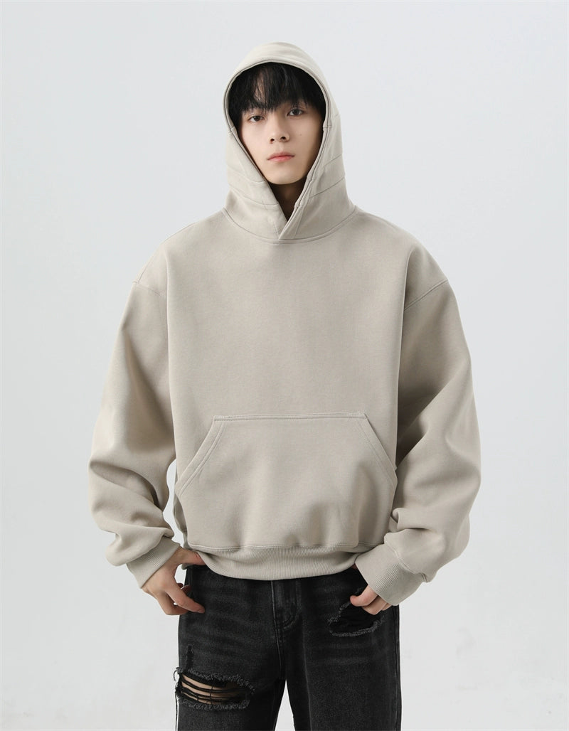 Heavy Weight 480G Short American Outwear Hooded Sweatshirt