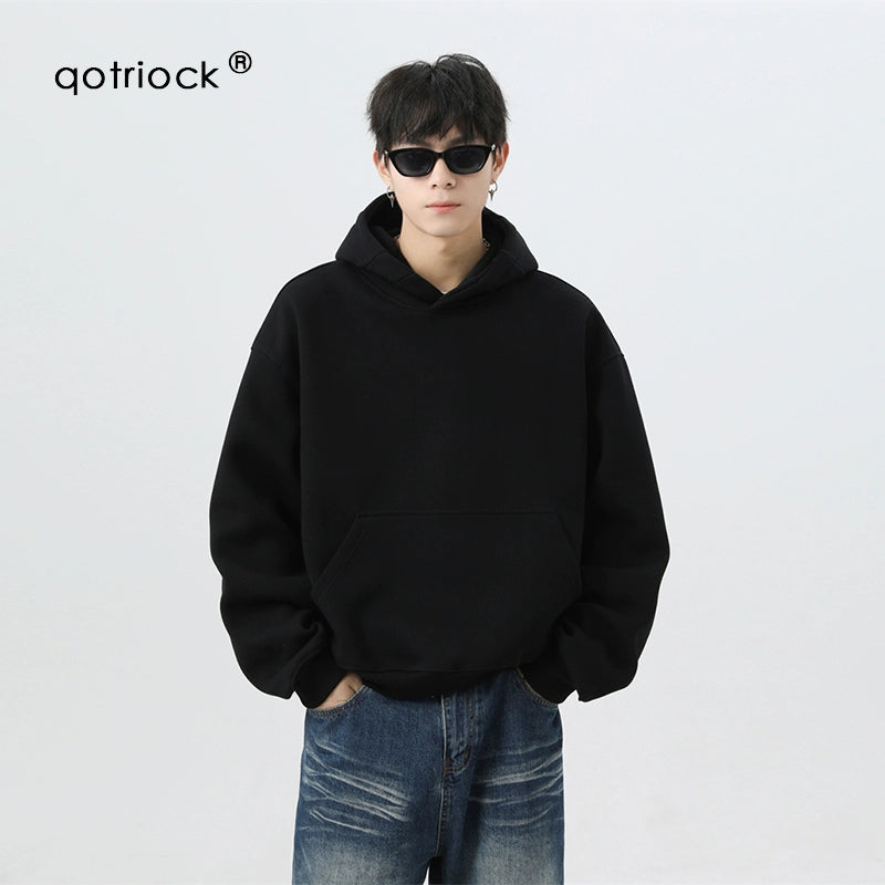 Heavy Weight 480G Short American Outwear Hooded Sweatshirt