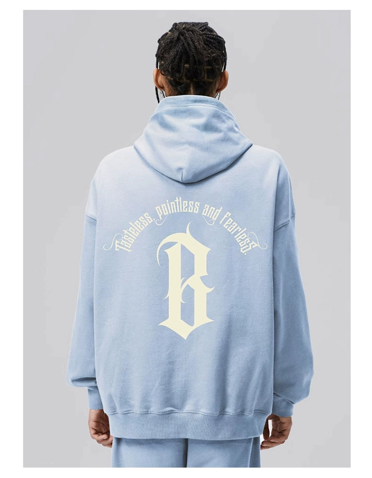 Boneless Arc Gothic Printed Hoodie