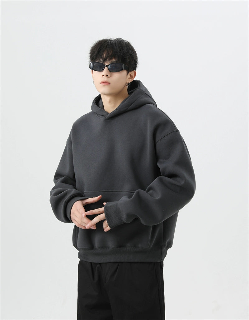 Heavy Weight 480G Short American Outwear Hooded Sweatshirt