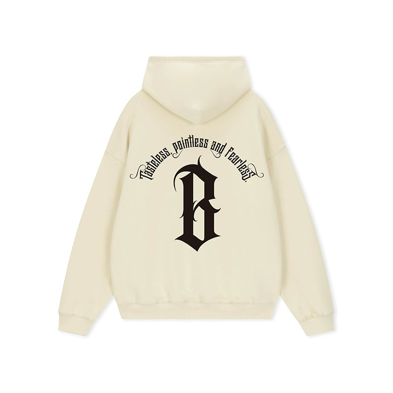 Boneless Arc Gothic Printed Hoodie