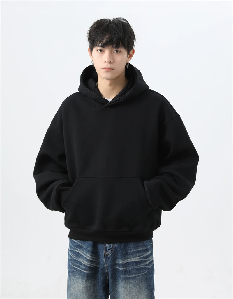 Heavy Weight 480G Short American Outwear Hooded Sweatshirt