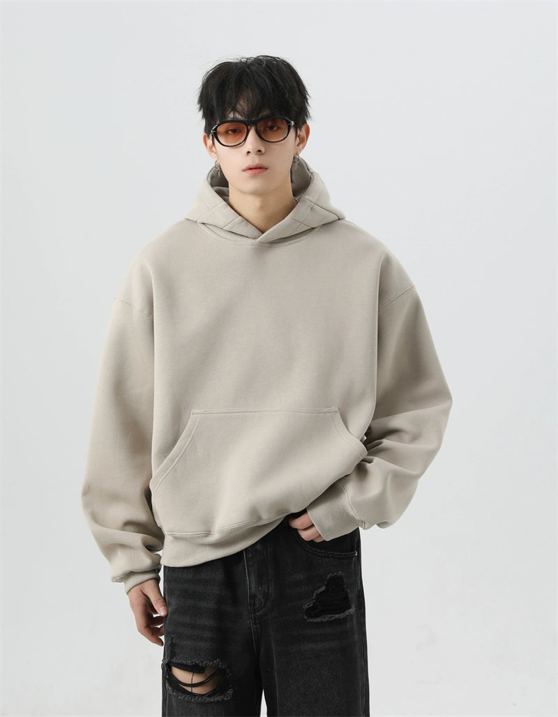 Heavy Weight 480G Short American Outwear Hooded Sweatshirt