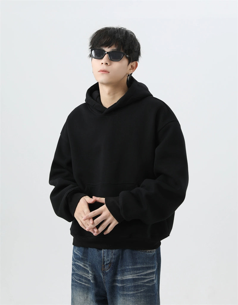 Heavy Weight 480G Short American Outwear Hooded Sweatshirt