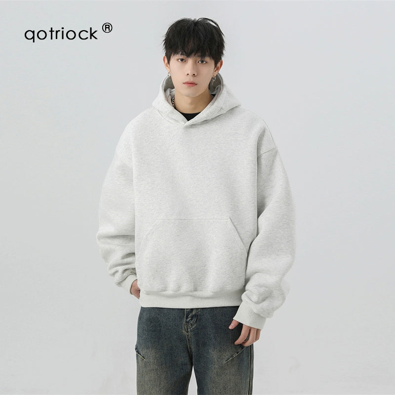 Heavy Weight 480G Short American Outwear Hooded Sweatshirt