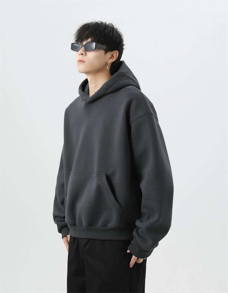 Heavy Weight 480G Short American Outwear Hooded Sweatshirt