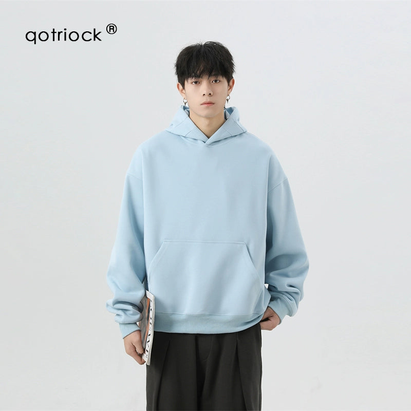 Heavy Weight 480G Short American Outwear Hooded Sweatshirt