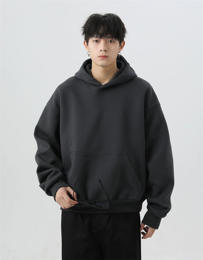 Heavy Weight 480G Short American Outwear Hooded Sweatshirt