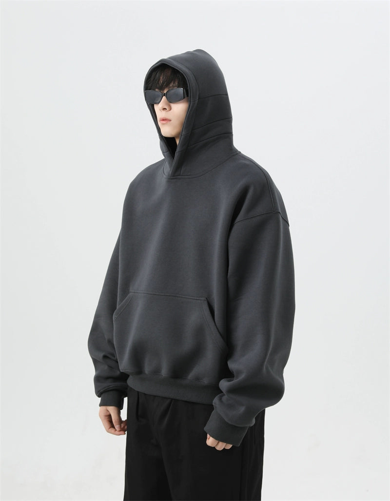 Heavy Weight 480G Short American Outwear Hooded Sweatshirt