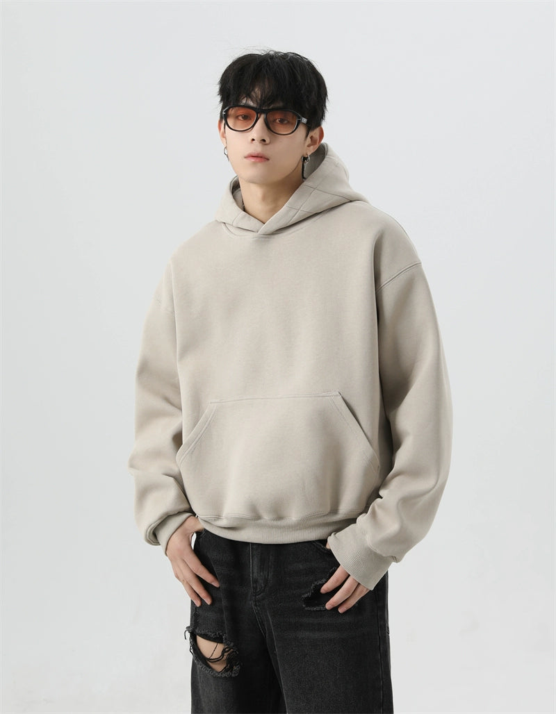 Heavy Weight 480G Short American Outwear Hooded Sweatshirt