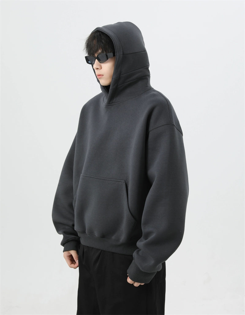 Heavy Weight 480G Short American Outwear Hooded Sweatshirt