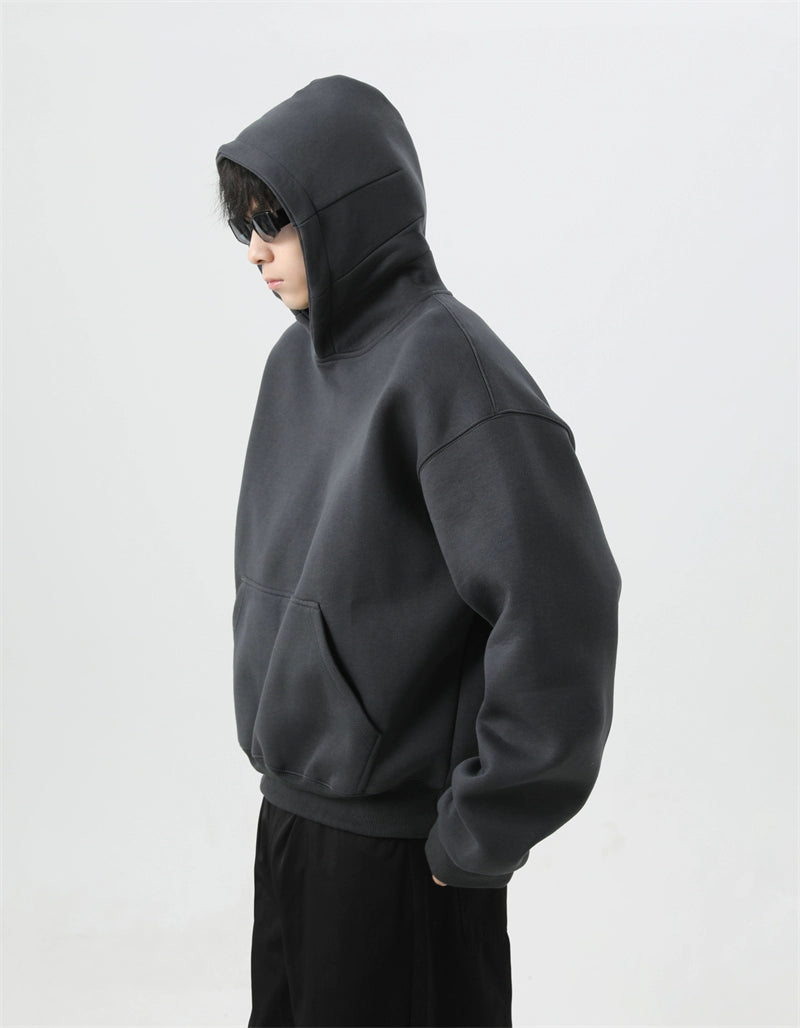 Heavy Weight 480G Short American Outwear Hooded Sweatshirt