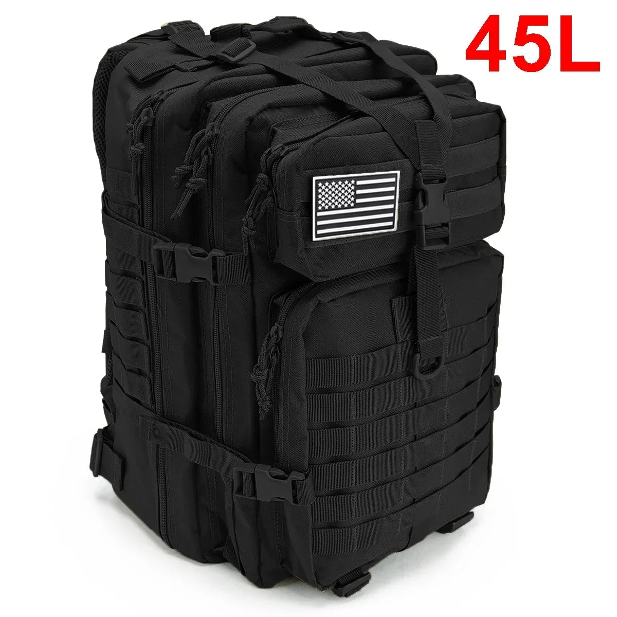 45L Man Tactical Backpacks HkingTraveling Bags Survival Outdoor 3P Assault Pack EDC Molle Pack For Trekking Hunting Bag