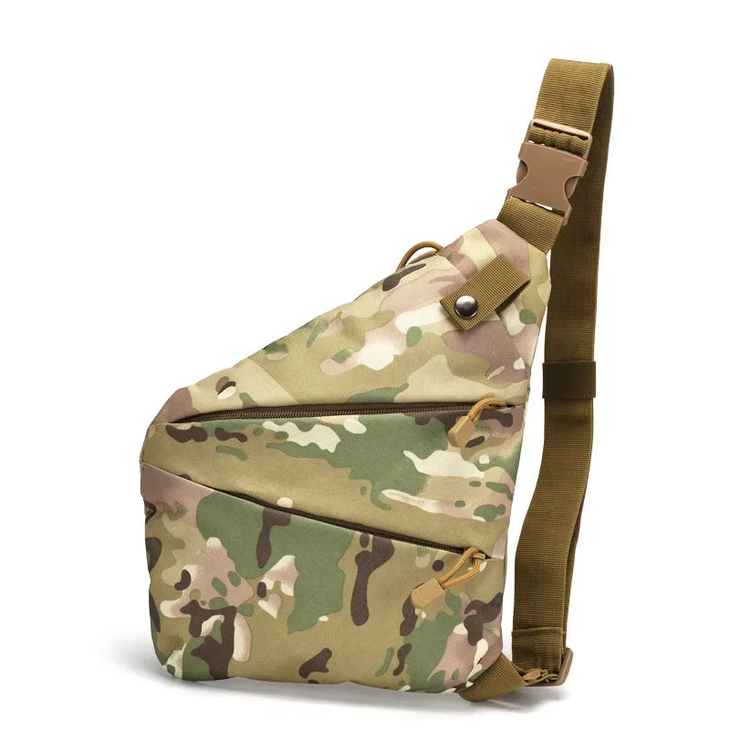 Chest Bags Camouflage Tactical Bag Single Shoulder Bags for Men Waterproof Nylon Crossbody Bags Male Messenger Bag