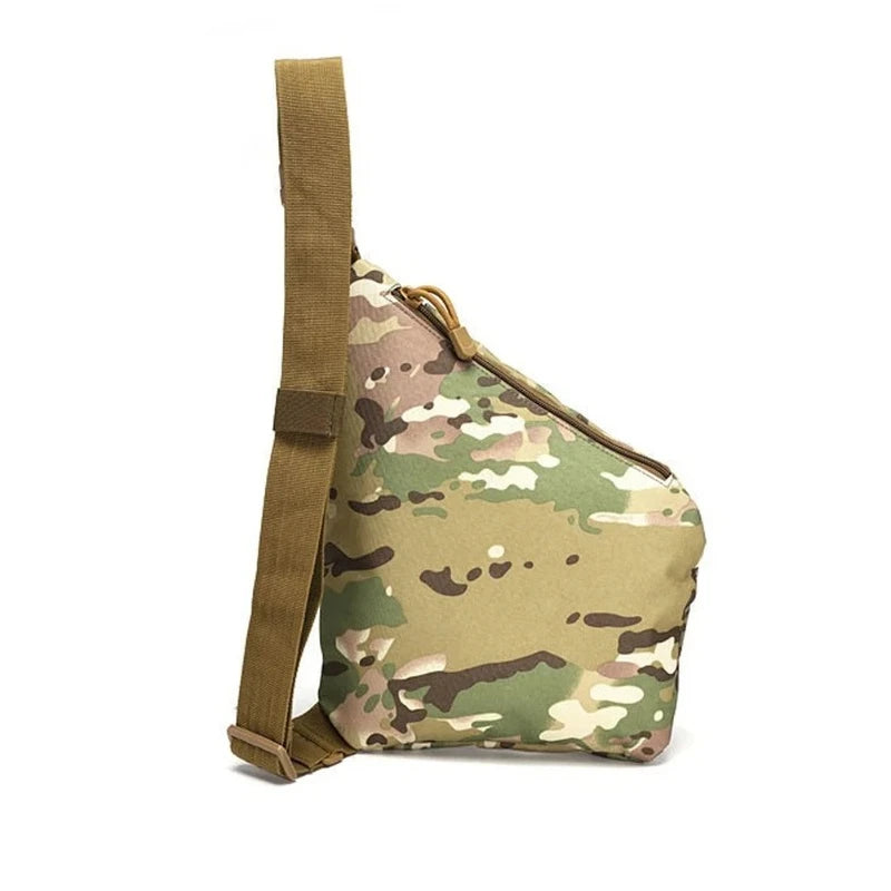 Chest Bags Camouflage Tactical Bag Single Shoulder Bags for Men Waterproof Nylon Crossbody Bags Male Messenger Bag