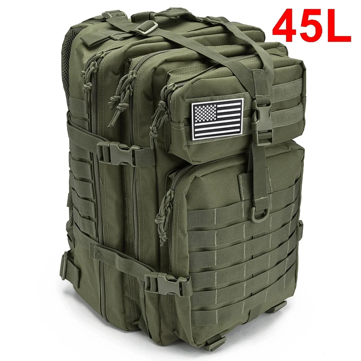 45L Man Tactical Backpacks HkingTraveling Bags Survival Outdoor 3P Assault Pack EDC Molle Pack For Trekking Hunting Bag