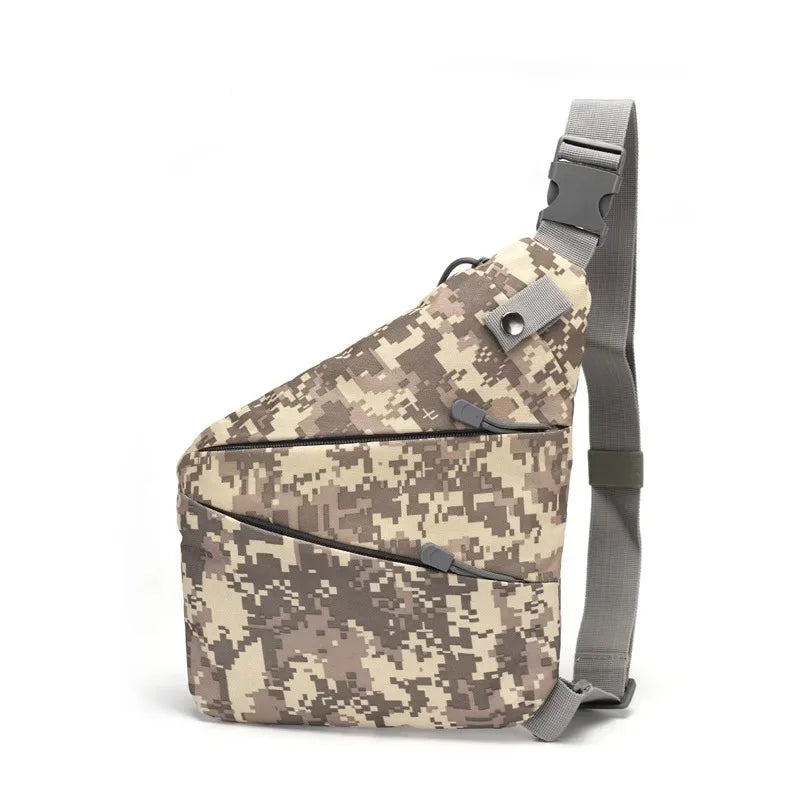 Chest Bags Camouflage Tactical Bag Single Shoulder Bags for Men Waterproof Nylon Crossbody Bags Male Messenger Bag